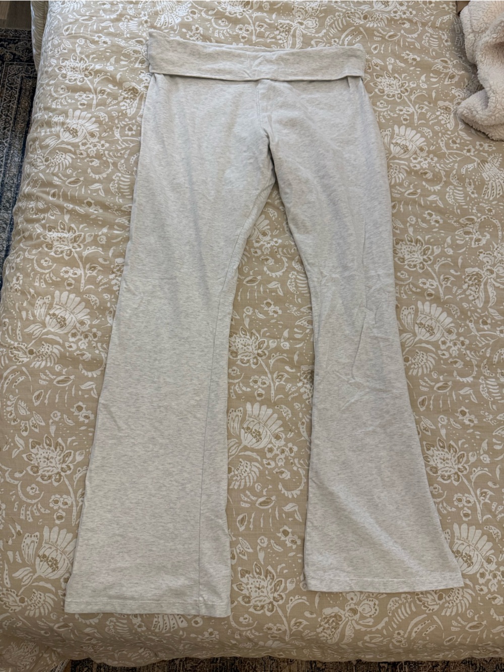 Aeropostale Light Gray Leggings - Neutral Stretch Bottoms